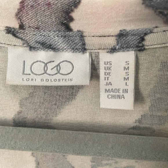 Lori Goldstein Knit Jacquard Short Sleeve Tee - Picture 8 of 13